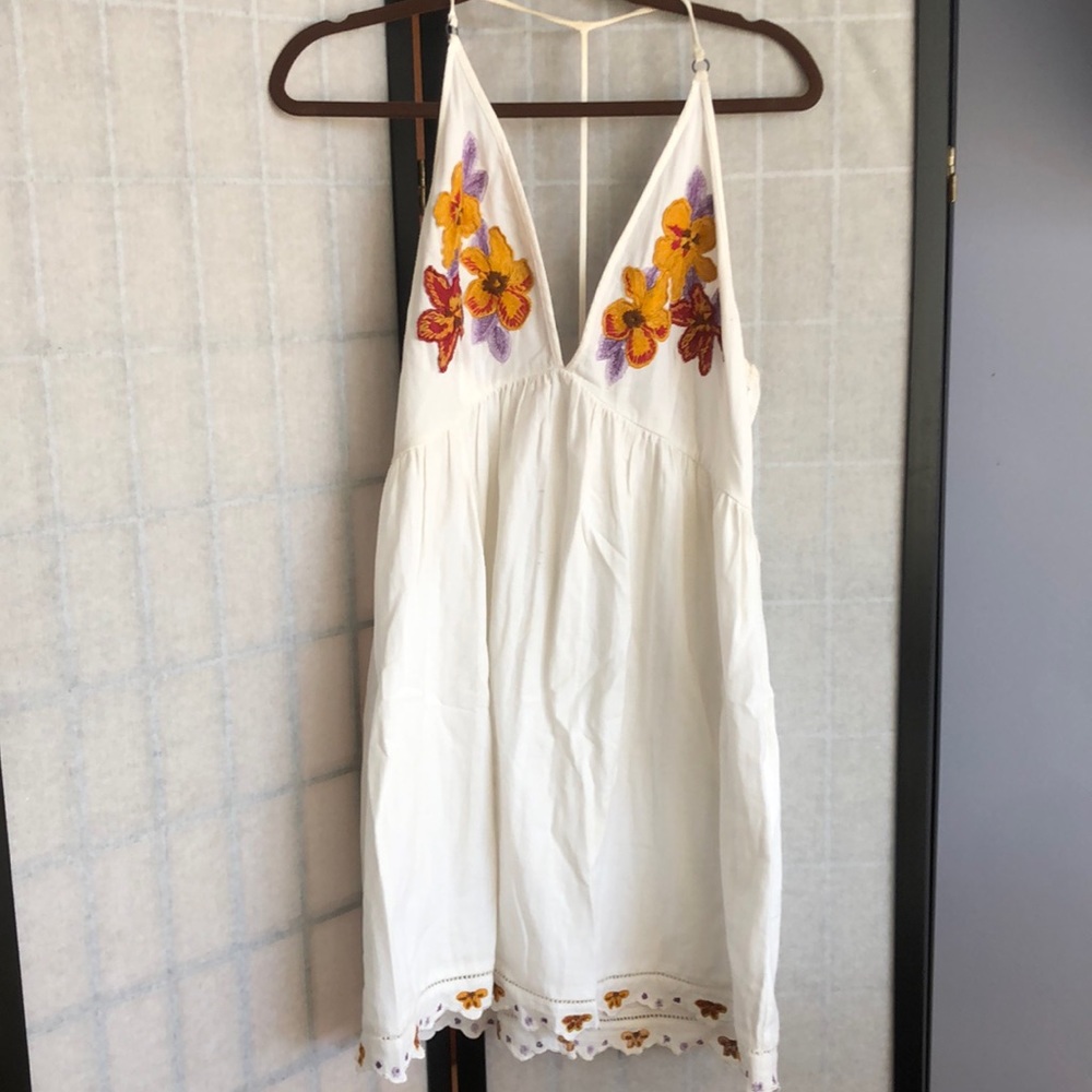 Free people mini dress size lg